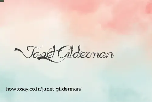 Janet Gilderman