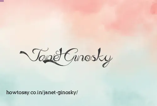 Janet Ginosky