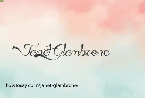 Janet Glambrone
