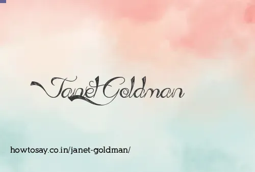 Janet Goldman
