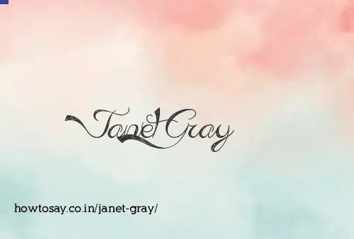Janet Gray