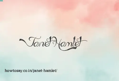 Janet Hamlet