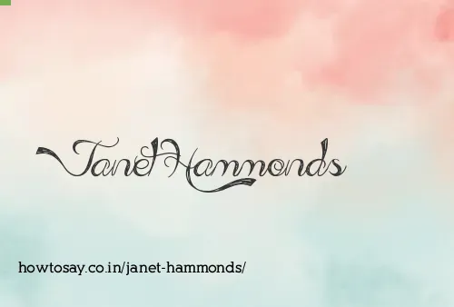 Janet Hammonds