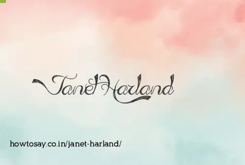 Janet Harland