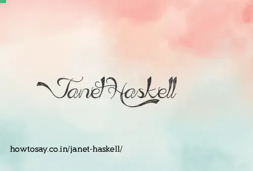 Janet Haskell