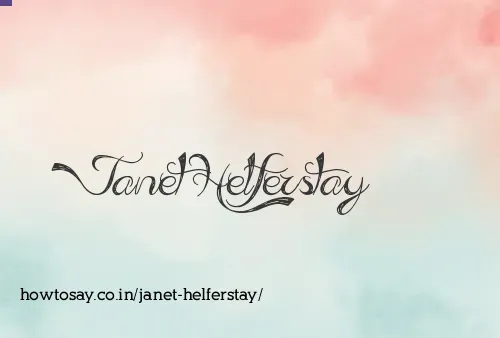 Janet Helferstay