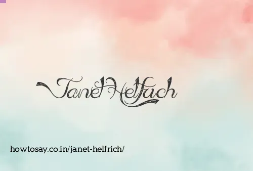 Janet Helfrich