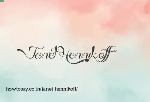 Janet Hennikoff