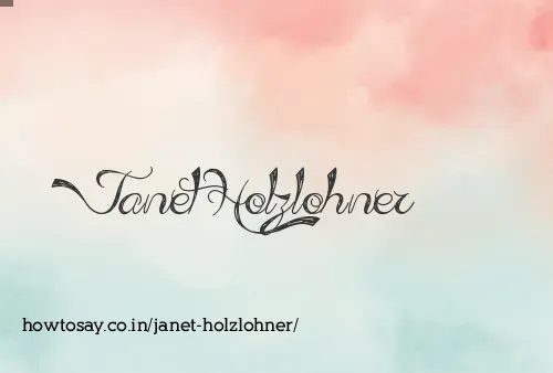 Janet Holzlohner