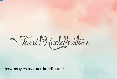 Janet Huddleston