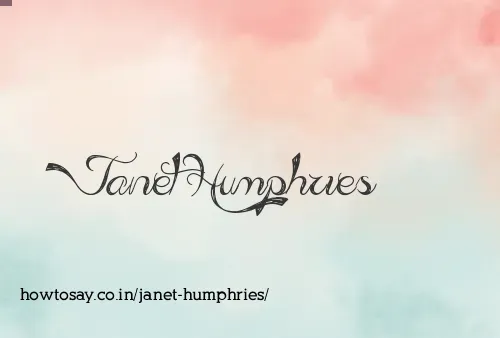 Janet Humphries