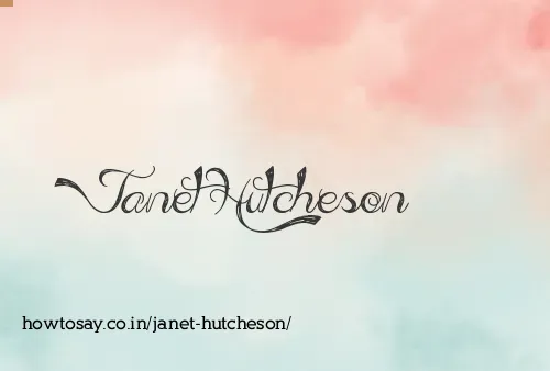 Janet Hutcheson