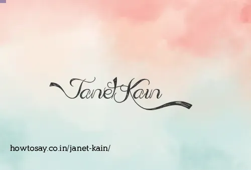 Janet Kain