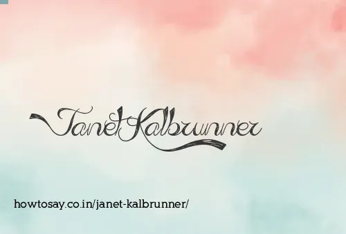 Janet Kalbrunner