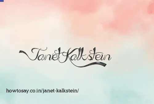 Janet Kalkstein