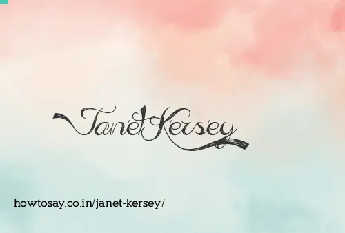 Janet Kersey