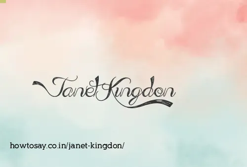 Janet Kingdon
