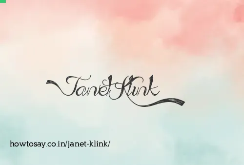 Janet Klink