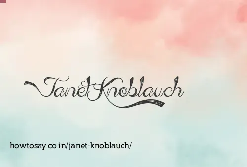 Janet Knoblauch