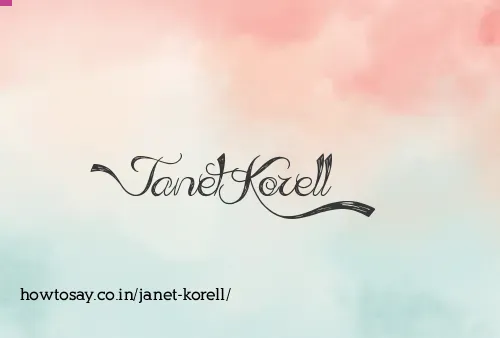 Janet Korell