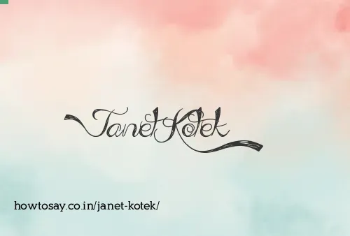Janet Kotek