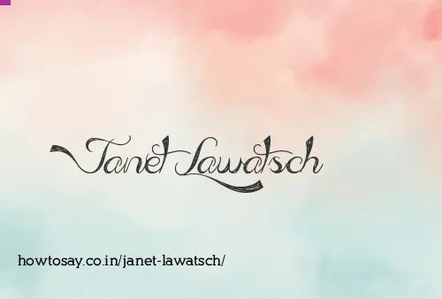 Janet Lawatsch