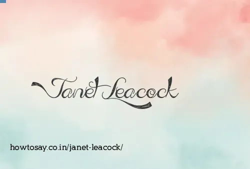 Janet Leacock