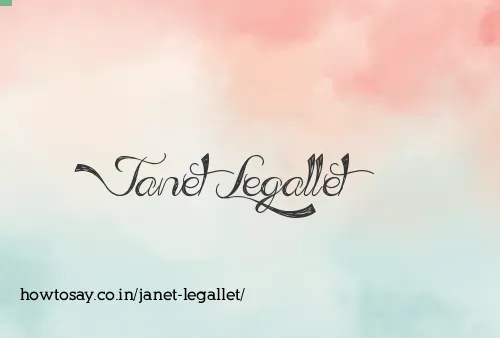 Janet Legallet