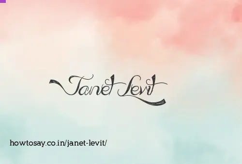 Janet Levit