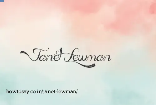 Janet Lewman
