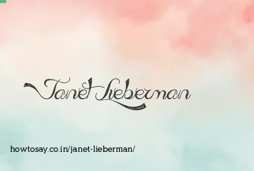 Janet Lieberman
