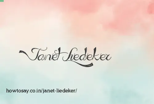 Janet Liedeker