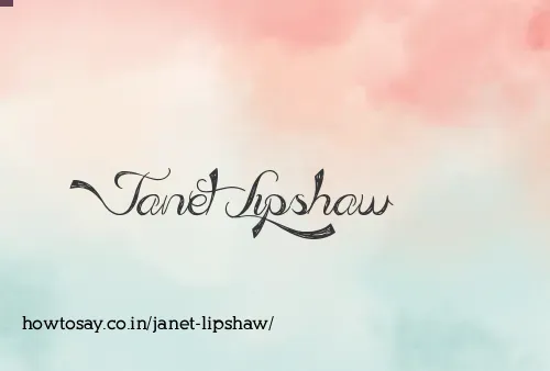 Janet Lipshaw