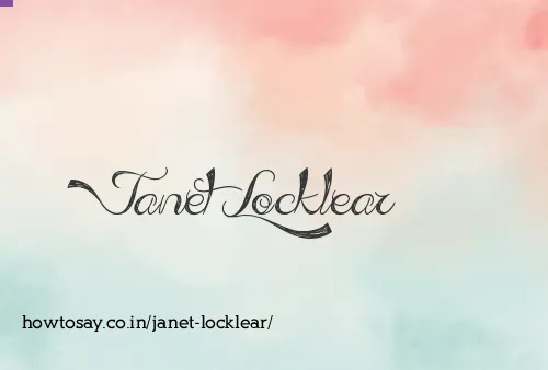 Janet Locklear