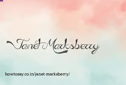 Janet Marksberry