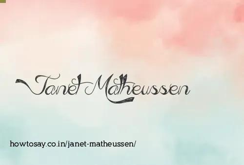 Janet Matheussen