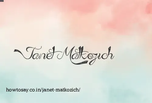 Janet Matkozich