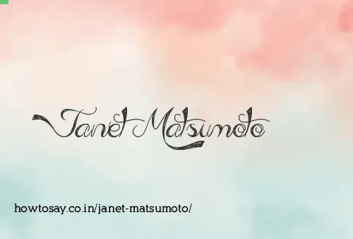 Janet Matsumoto