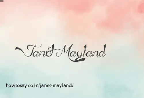 Janet Mayland
