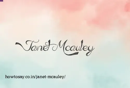 Janet Mcauley