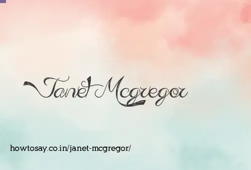 Janet Mcgregor