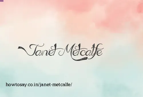 Janet Metcalfe