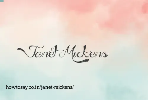 Janet Mickens