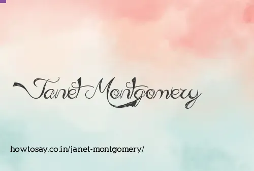 Janet Montgomery