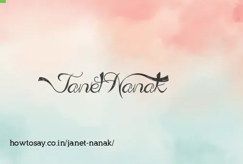 Janet Nanak