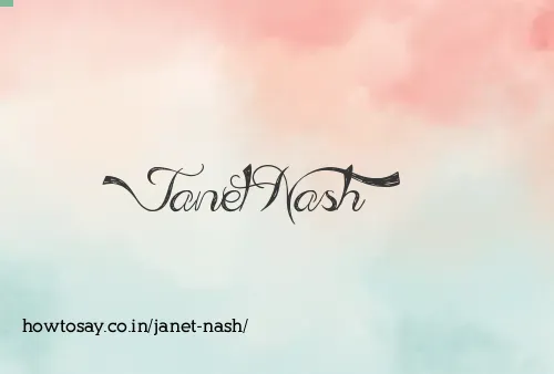 Janet Nash