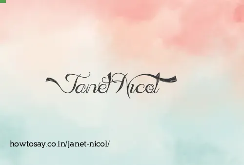 Janet Nicol