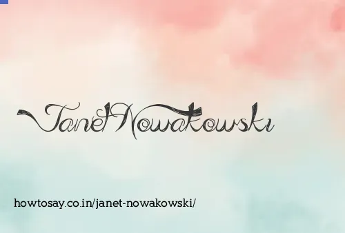 Janet Nowakowski