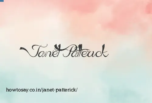 Janet Patterick