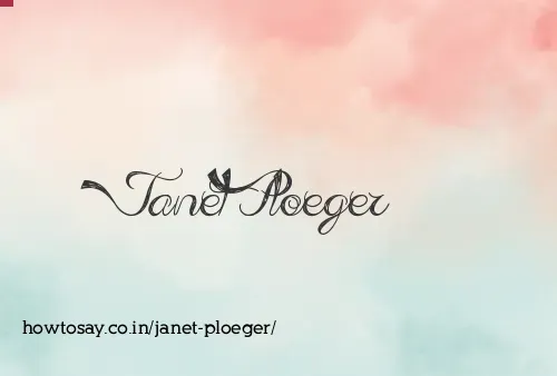Janet Ploeger